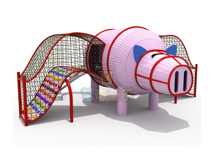 小飞猪造型设备动物主题乐园